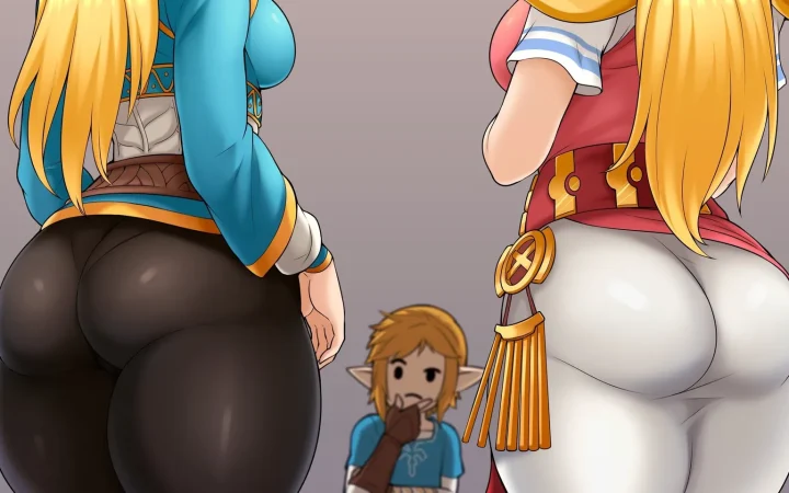 薩爾達傳說 (The Legend of Zelda) 工口同人 — 本子、色圖與H漫