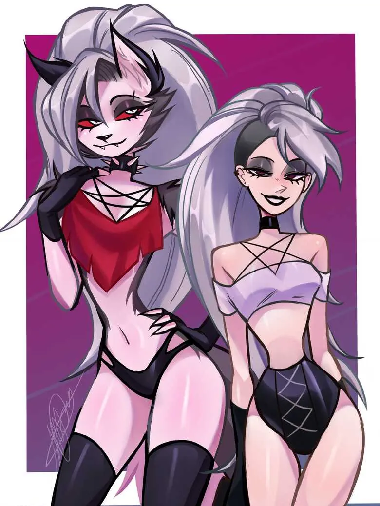 Helluva Boss／Hazbin Hotel 同人色圖